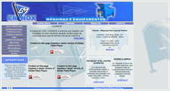 Desktop Screenshot of eminox.com.br