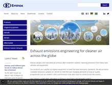 Tablet Screenshot of eminox.com